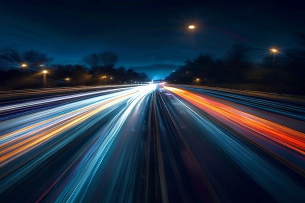 ตัวอย่างสไตล์ Long Exposure