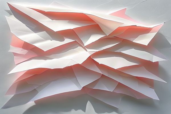 ตัวอย่างสไตล์ Paper Cut / Origami