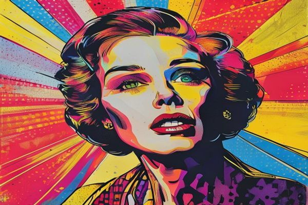 ตัวอย่างสไตล์ Pop Art