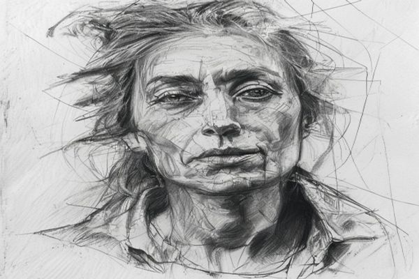 ตัวอย่างสไตล์ Sketch / Charcoal